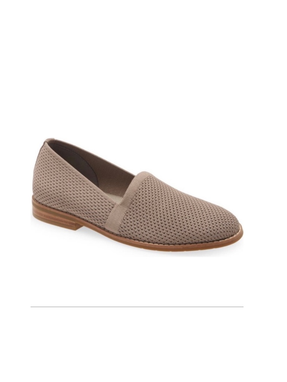 Eileen Fisher Demi Stretch Knit Flat Loafer Slip-On
TAUPE SIZE 10 new